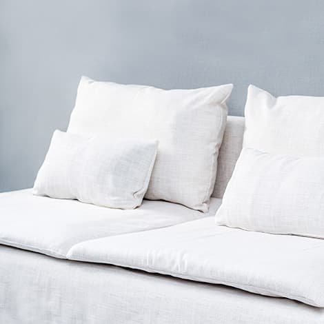 IKEA Soderhamn Luna Flax Linen Blends Plain Seams Cushion